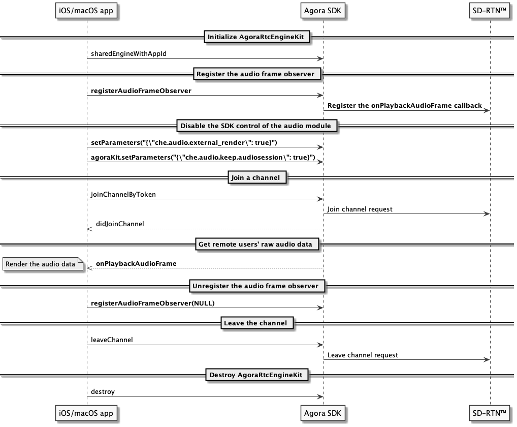 custom audio renderer 1 api sequence