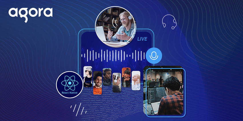 Building a Live Audio Streaming React Native App with Agora Featured